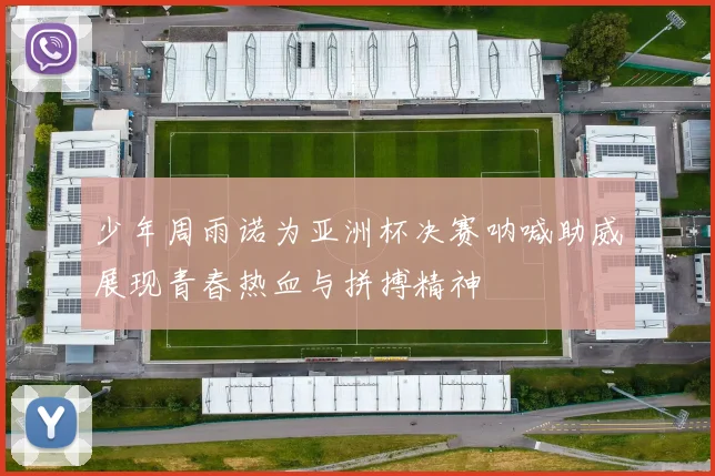 少年周雨诺为亚洲杯决赛呐喊助威展现青春热血与拼搏精神